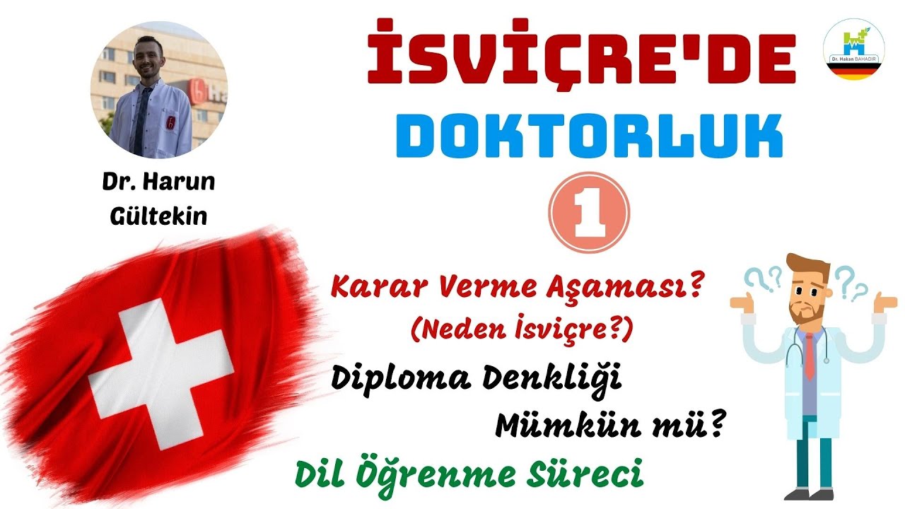 İsviçre'de Doktorluk - Bölüm 1 - Dr. Harun Gültekin