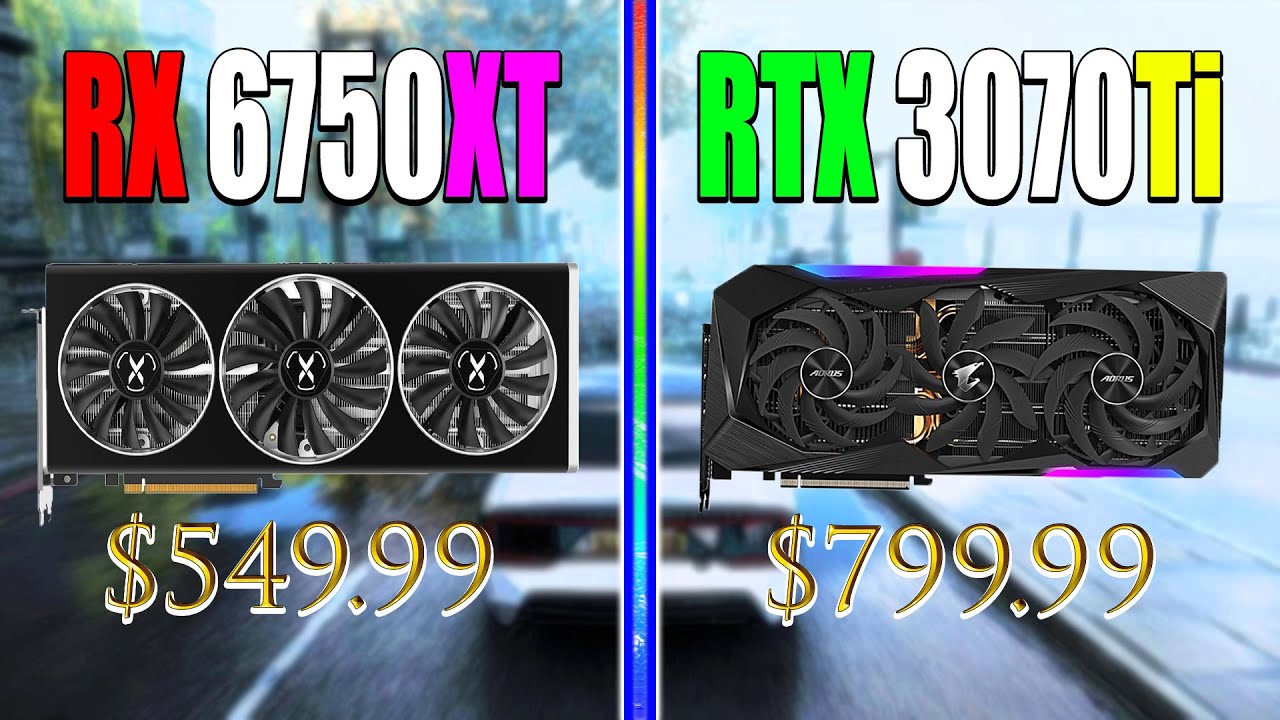 RTX 3070 Ti vs RX 6750 XT - Test In 8 Games - YouTube
