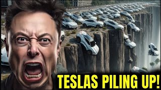 Tesla's Growing Challenge: Massive Stockpile of Unsold EVs Nationwide