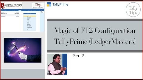 Magic of F12 in TallyPrime - Ledger Master: Part - 5 (Handling Discount)
