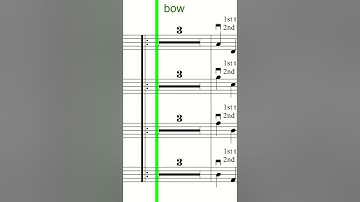 Open String Samba (Scrolling Music)