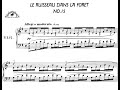 Anton Arensky: 'The Stream in the Forest" (24 Morceaux caractéristiques, Op.36, No.15)