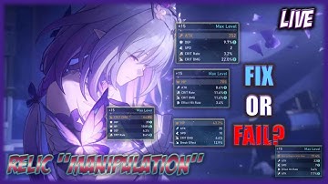 Relic "Manipulation" LIVE 4/18/2025 | HSR Account Reviews