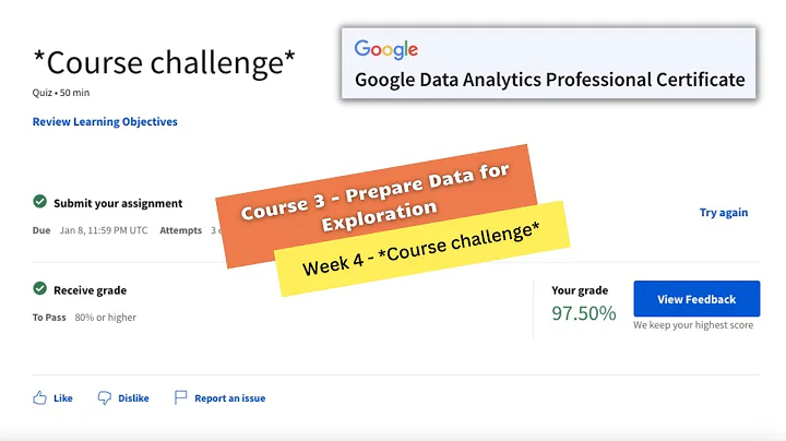 Prepare data for exploration course challenge || Google Data Analytics || theanswershome