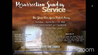 Resurrection Sunday Worship Service, April 4 2021; The Stone Has Been Rolled Away