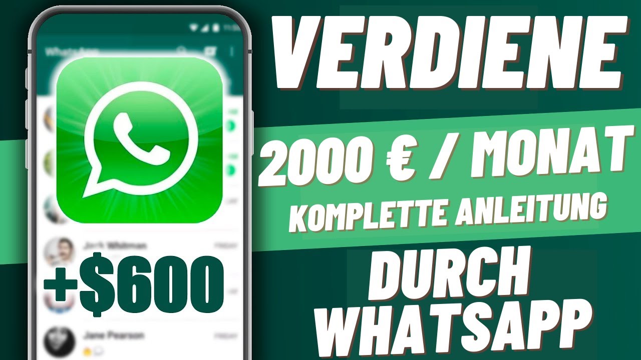 Verdienen mit chat geld Mit Chatten