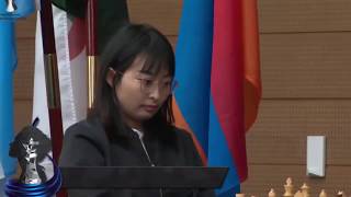 Winning 3 Pawn!! Ju Wenjun (2568) vs Hardegen Kathryn (1832) || Women's World Championship 2018