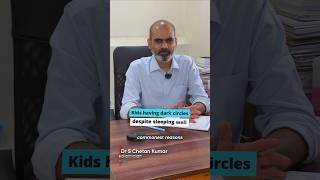 Why do kids have dark circles after sleeping well? #amrithospital #pediatrics