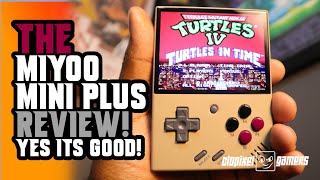 MIYOO mini Plus review, and YES its good!  Lets Review the portable handheld console@clopixelgamers