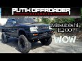 Mitsubishi L200 Drop kit with size 35 tires | Monster truck | Pao and Jo Channel