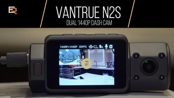 Shop Vantrue Front & Interior N2S Dual Lens 4K Dash Cam