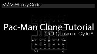 Unity 5에서 팩맨과 같은 게임을 만드는 방법 - 11부 - Inky & Clyde AI screenshot 3