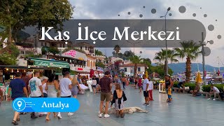 Kaş İlçe Merkezi Antalya 4K Video