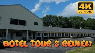 Hotel Tour of the Ashford Motel (Ashford, Connecticut) - 4K Hotel Review & VLOG