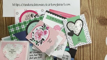CTMH Craft With Heart Card Subscription Assembly Process Video