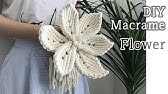 How to Make Macrame Flower ♥ Makramee Blume ♥ - YouTube