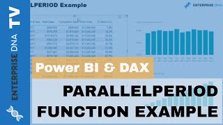 how and when to use parallelperiod in power bi - dax function review