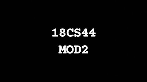 18CS44 MODULE 2 MICROCONTROLLER AND EMBEDDED SYSTEM (MC&ES) | VTU 4th SEM CSE