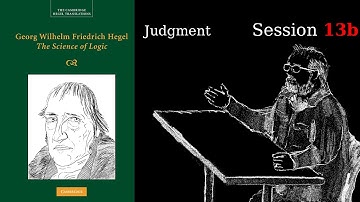 Session 13b – Judgment – Hegel