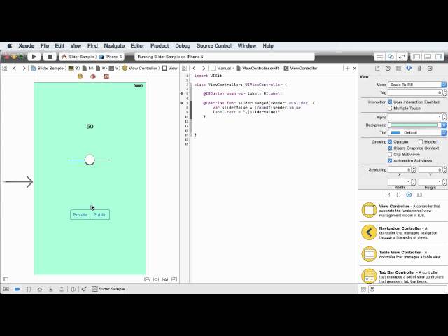 iOS Development with Swift Tutorial - 16 - Segmented Control