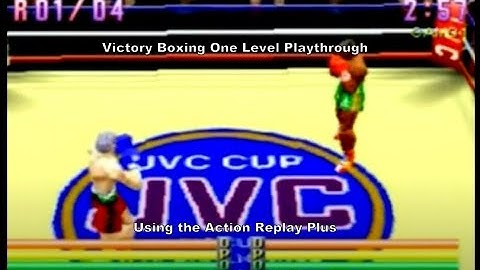 Victory Boxing One Level Playthrough using the Sega Saturns Action Replay Plus :D #SegaSaturn #Sega