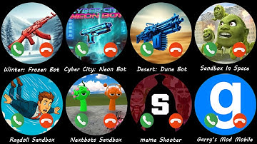 Winter: Frozen Bot,Ragdoll Sandbox,Nextbots Sandbox,Nextbots Sandbox,Sandbox In Space,Desert: Dune