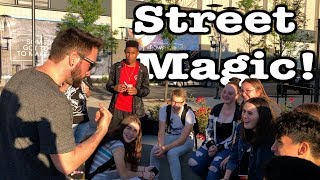 STREET MAGIC AT THE MALL!