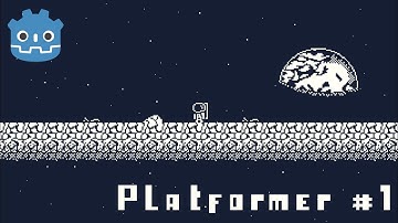 1bit platformer #1 - Godot engine