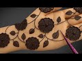 Teej Special Beautiful Floral Mehendi Design | Elegant & Stylish Henna Art 🌸✨