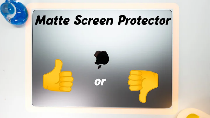 I Tried a Matte Screen Protector on my M1 Macbook Pro