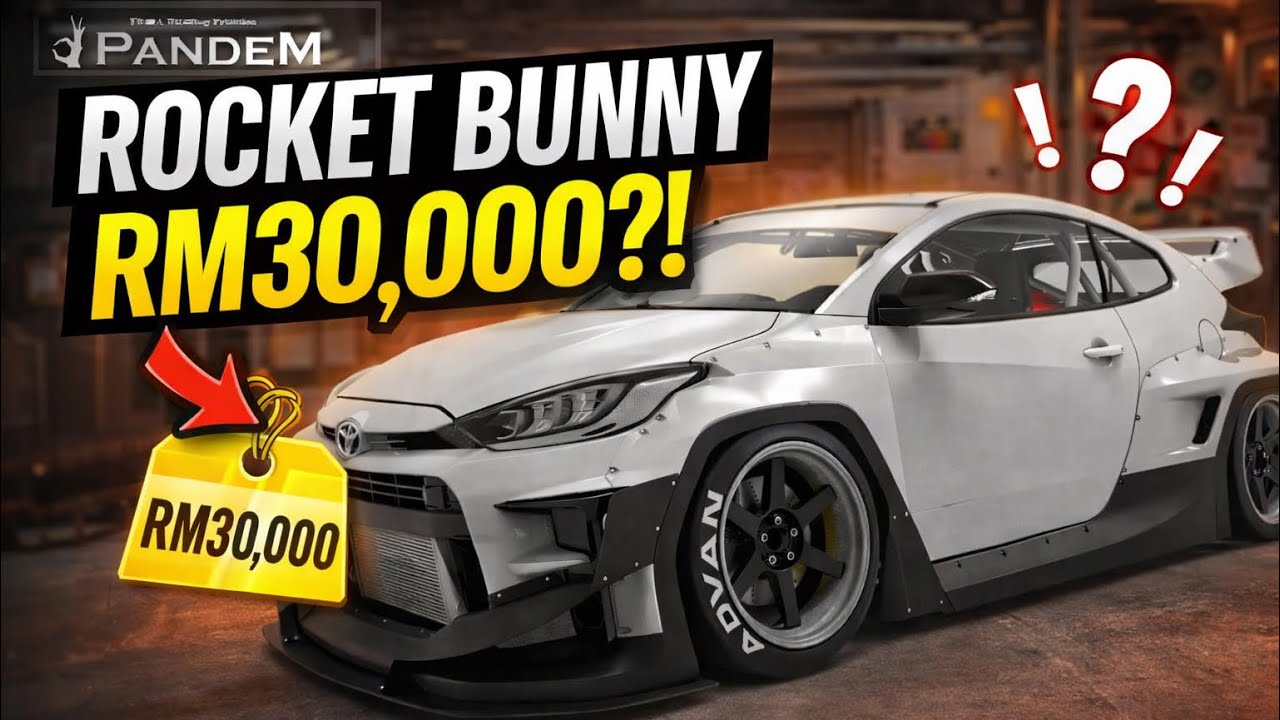 Pandem Rocket Bunny kit GR Yaris harga rm30,000???!!