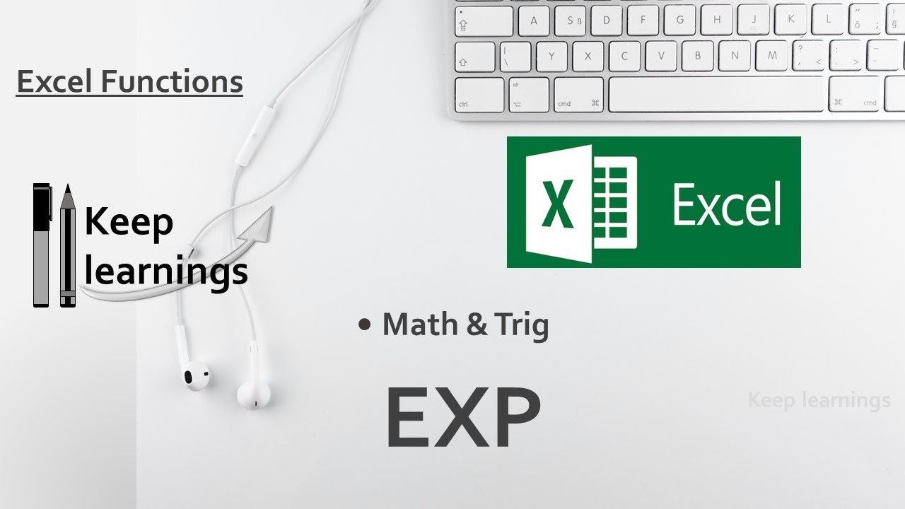  Update Excel EXP Function