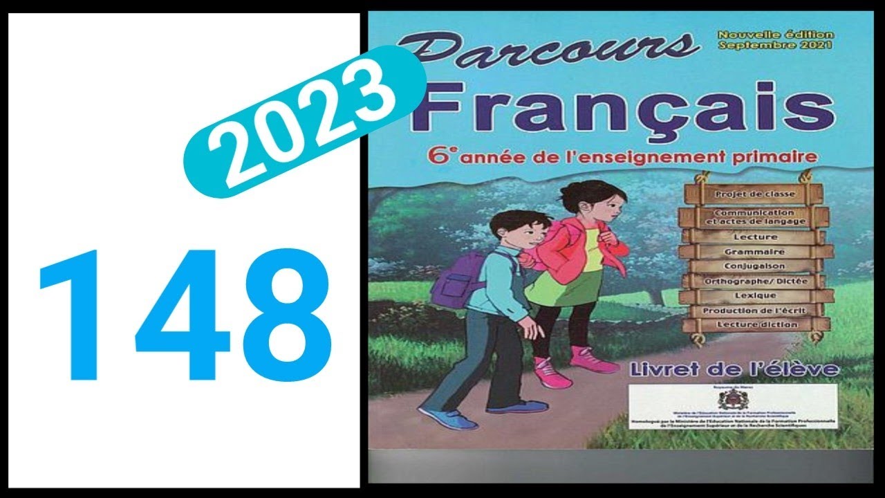 parcours français 6eme année primaire page 148