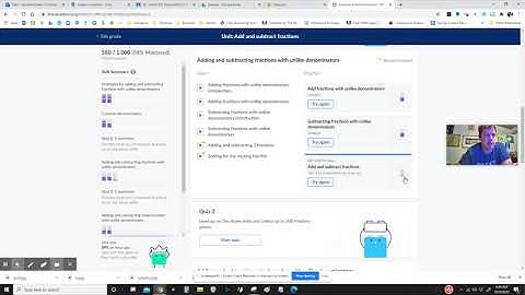 Khan Academy - Navigation and Mastery Points