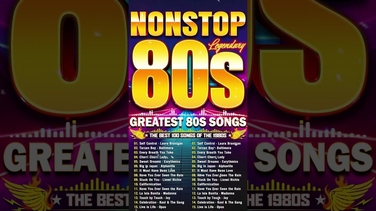 80s Music Greatest Hits Back To The 1980s Classic Oldies But Goodies