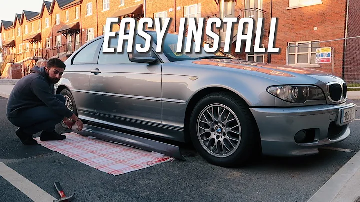 BMW E46 M sport Side Skirts Install