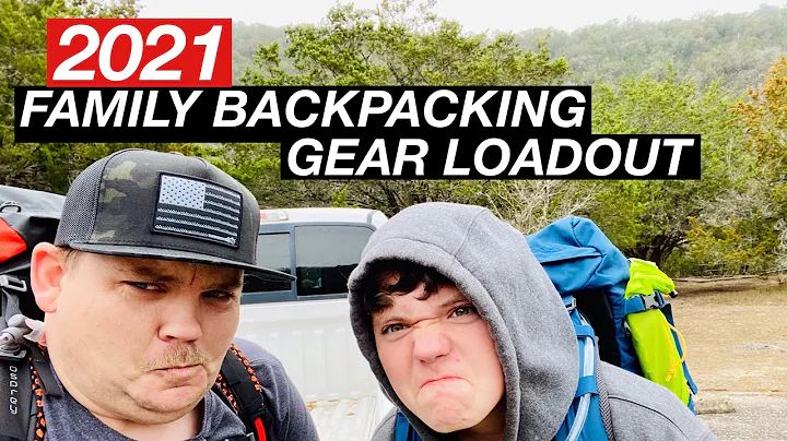 2021 FAMILY BACKPACKING GEAR LOADOUT