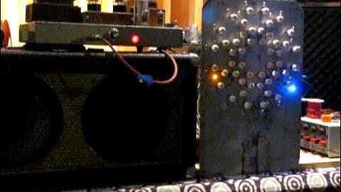 Test Run...DIY 16 step 555 based sequencer/synth