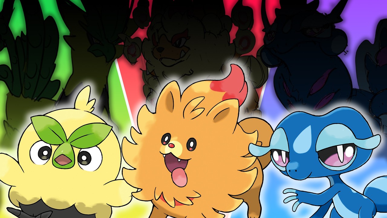 I Figured Out What the Gen 10 Starters ACTUALLY Evolve Into…