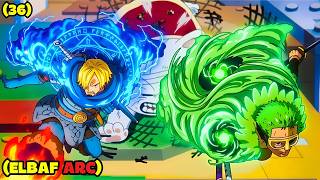 (36) STRAWHAT PIRATES VS ELBAF WARRIORS | NEW ONE PIECE  ANIME TAGALOG RECAP