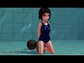 Girl Underwater Breath Hold