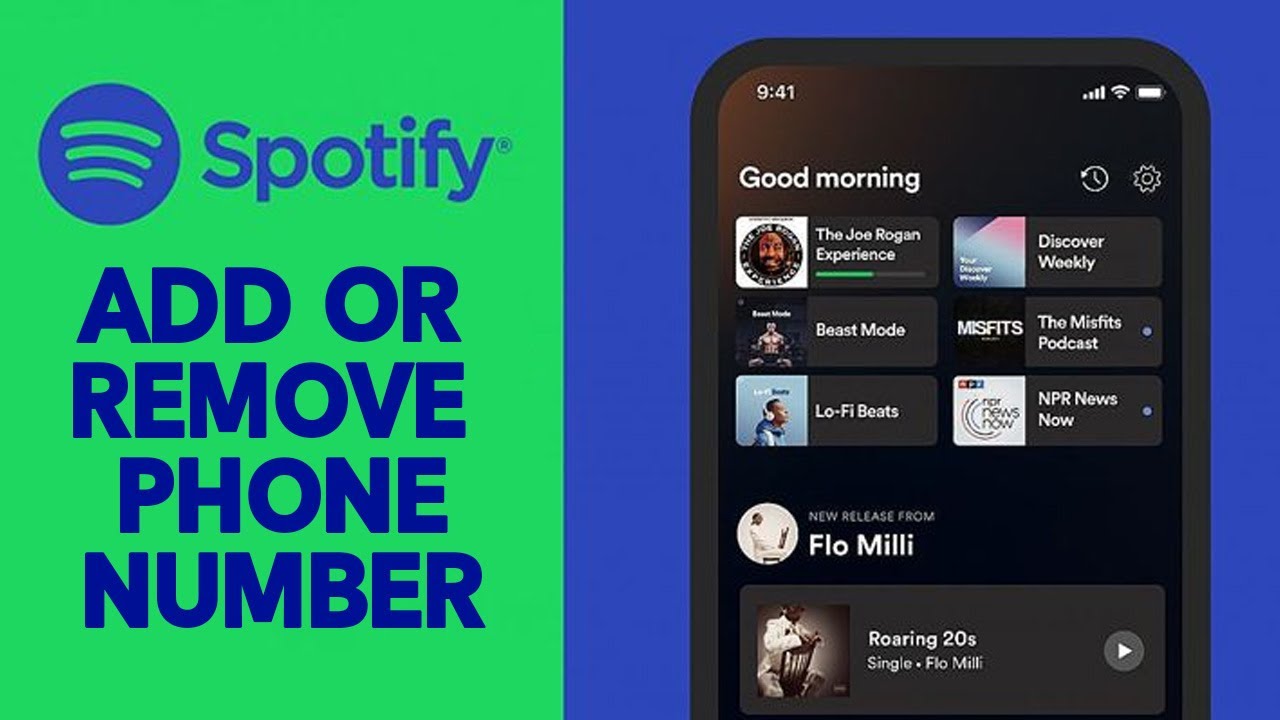How to Add or Remove Phone Number in Spotify - YouTube