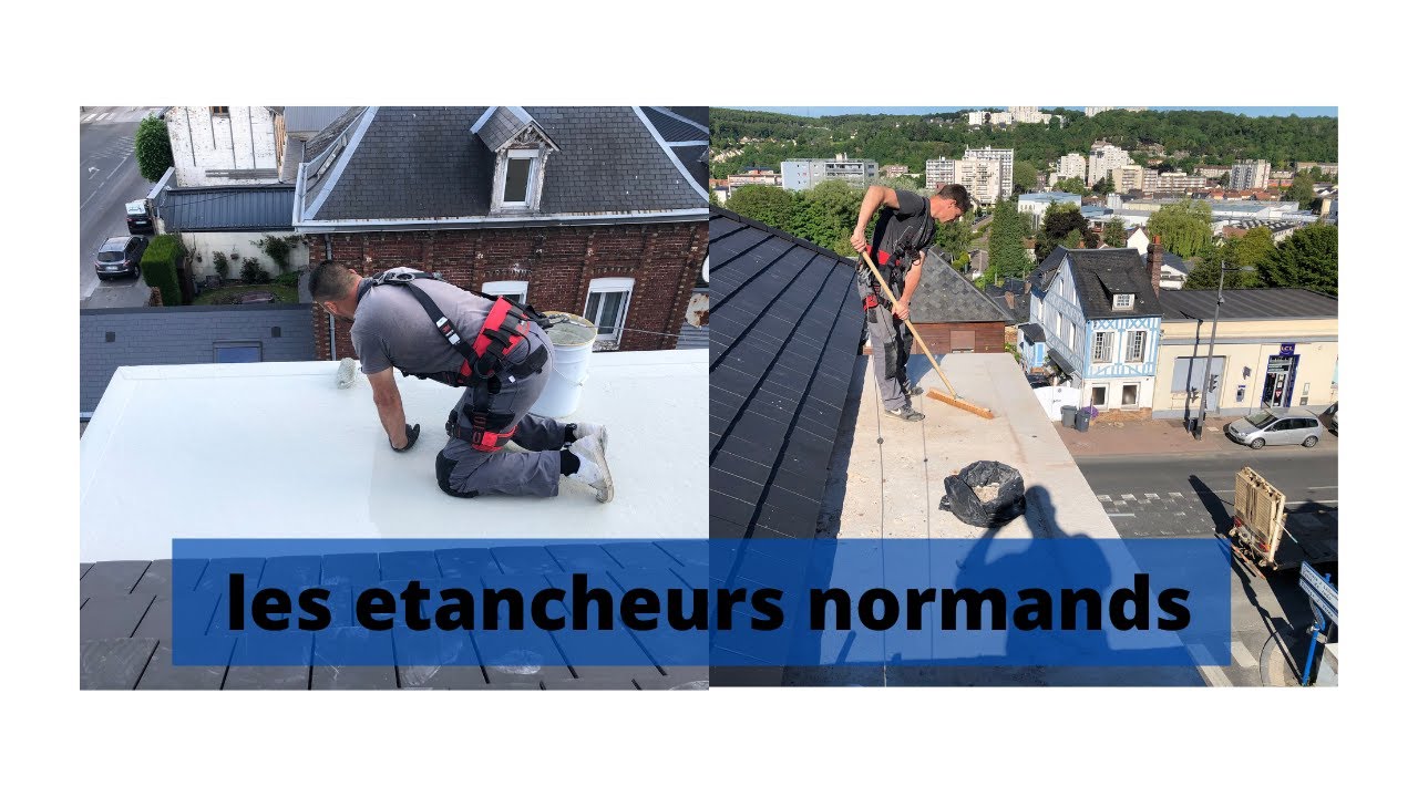 Pose d’étanchéité en résine