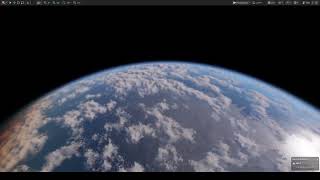 Planet-wide Volumetric Clouds Test