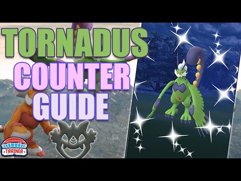 SHINY *TORNADUS THERIAN* COUNTER GUIDE! 100 IVs, Counters & Moveset | Pokémon Go