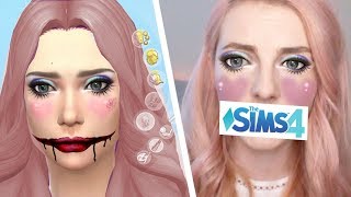 Recreating Sims Makeup IRL Challenge!