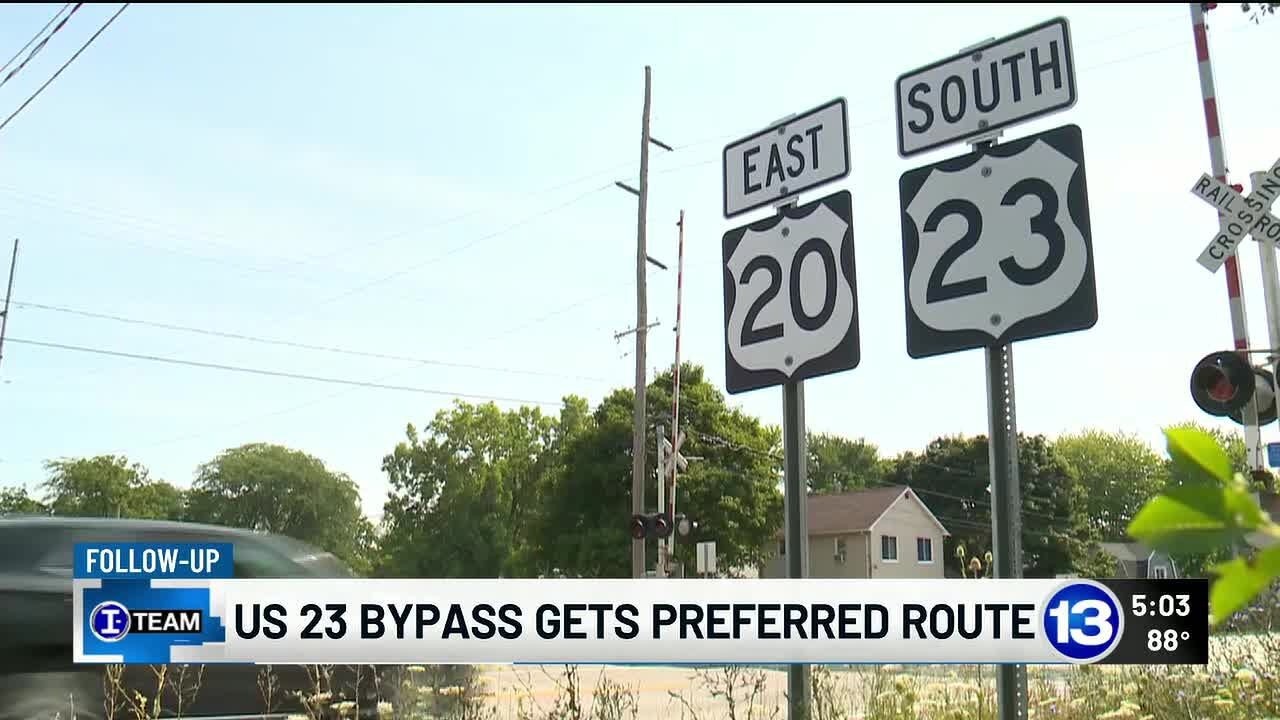 US 23 bypass from northwest Ohio to Columbus gets a preferred route