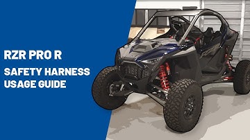 ORV Safety Harness Usage Guide | Polaris RZR®
