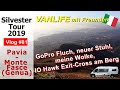 #81 Silvester Tour 2019, Pavia - Genua Monte Fasce, grandiose Aussicht und IO Hawk Exit-Cross Tour
