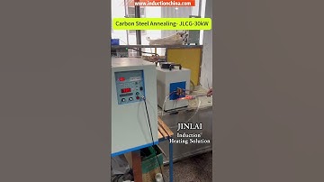 #Carbon #Steel #Annealing - JLCG-30KW #Induction #Heating #Machine